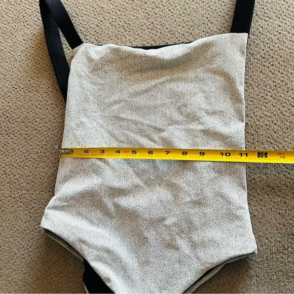 AYRA SWIM NWT Metallic Gray Swimsuit Med - Picture 2 of 6